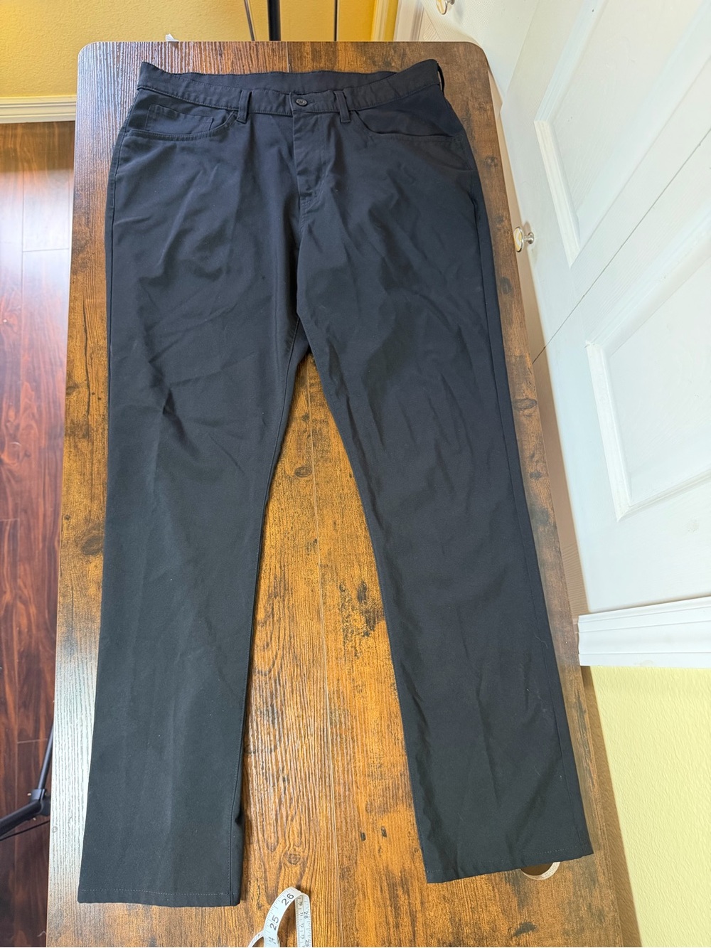 Ben Hogan Performance Golf Pants Men's 34x32 Black Performance Flat Front - Picture 2 of 12